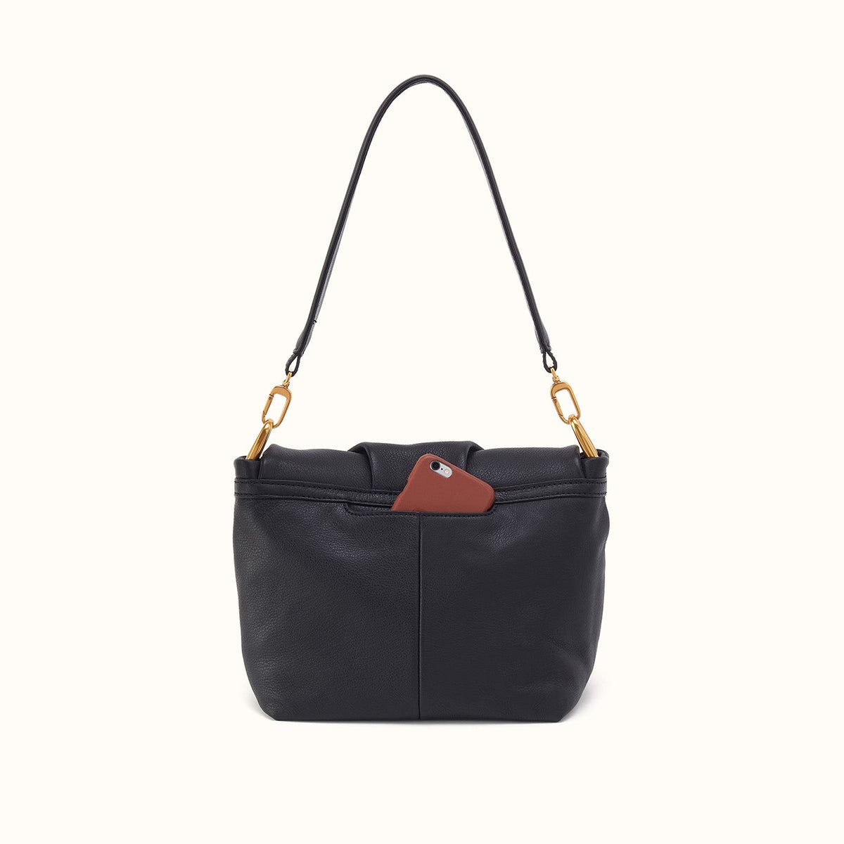 Harley Convertible Shoulder In Pebbled Leather