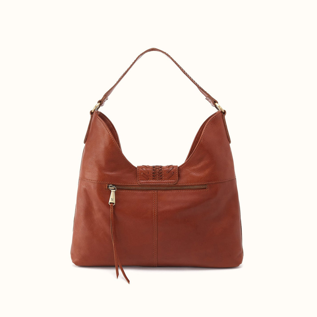 Atlas Hobo Bag In Washed Leather