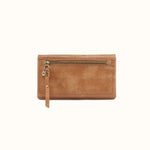 Lumen Continental Wallet In Buffed Leather
