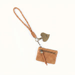 Lasso Phone Wristlet In Buffed Leather