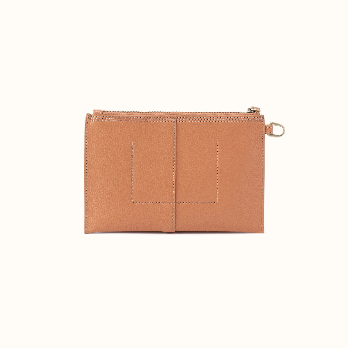 Vida Small Pouch In Micro Pebbled Leather