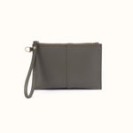 Vida Small Pouch in Micro Pebbled Leather - Desert Palm- FOL