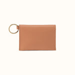 Vida Card Case In Micro Pebbled Leather
