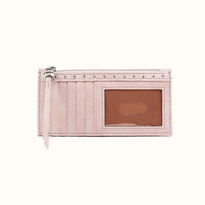 Carte Card Case In Buffed Leather - Blossom- FOL