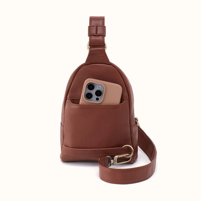 Fern Sling In Cloud Leather - Cocoa Bean