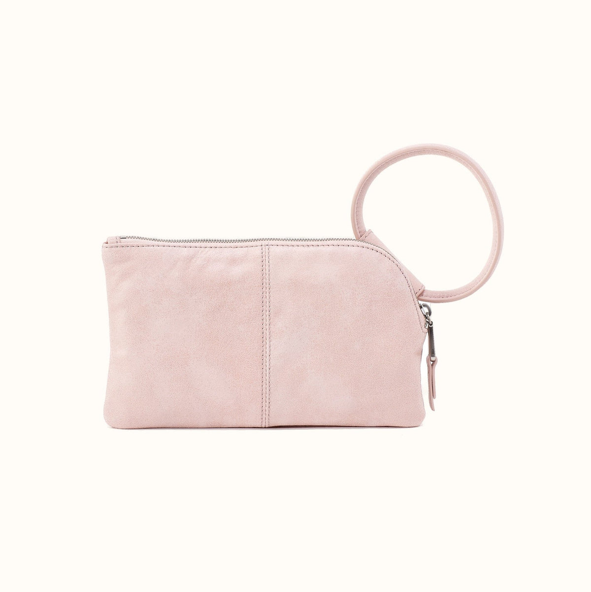 Sable Wristlet In Buffed Leather - Blossom