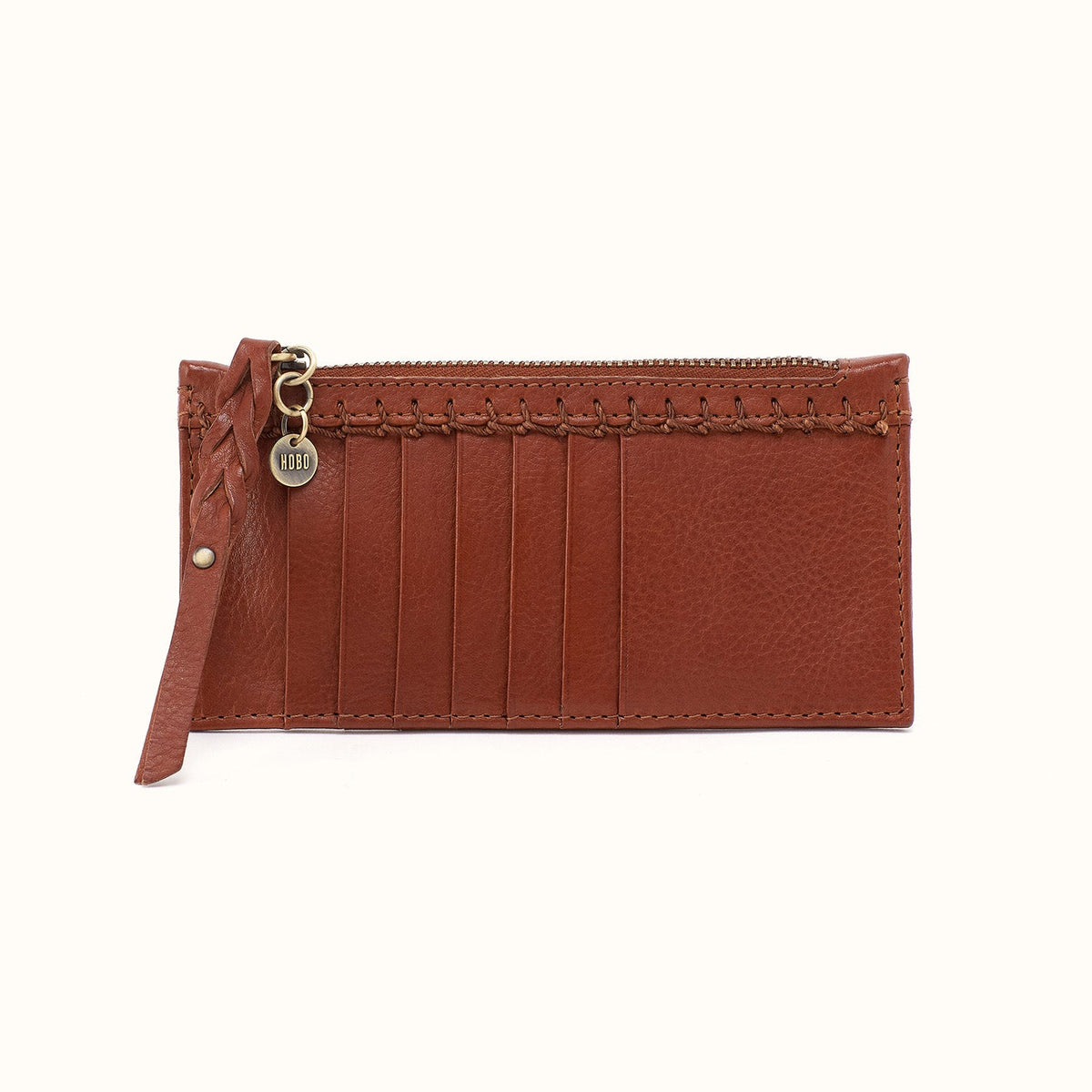 Carte Card Case In Washed Leather