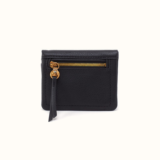 Lumen Mini Wallet In Pebbled Leather