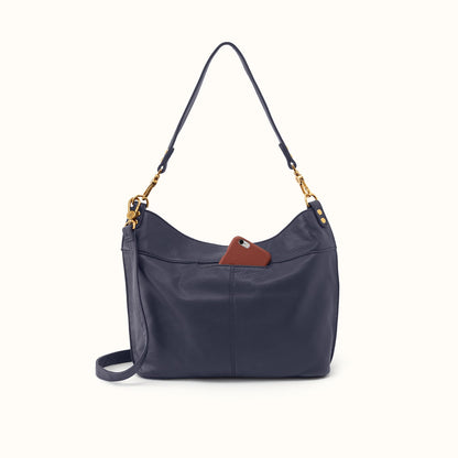 Pier Shoulder Bag In Pebbled Leather