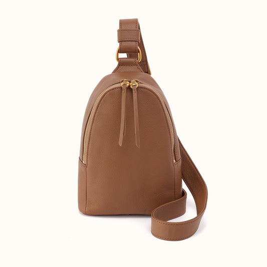 Fern Sling In Pebbled Leather