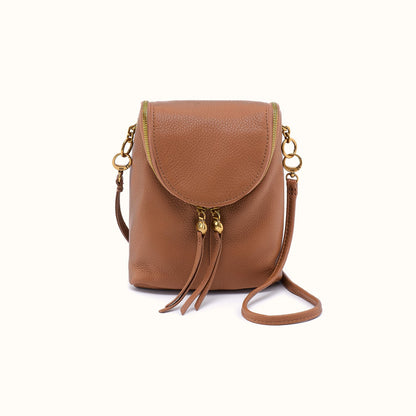 Fern Duo Crossbody In Pebbled Leather