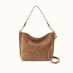 Pier Shoulder Bag In Printed Leather
