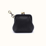 Alba Frame Clip Pouch In Pebbled Leather
