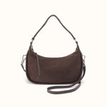 Mia Crescent Hobo In Pebbled Leather