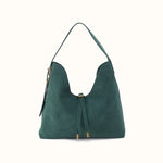 Atlas Hobo Bag In Suede Leather