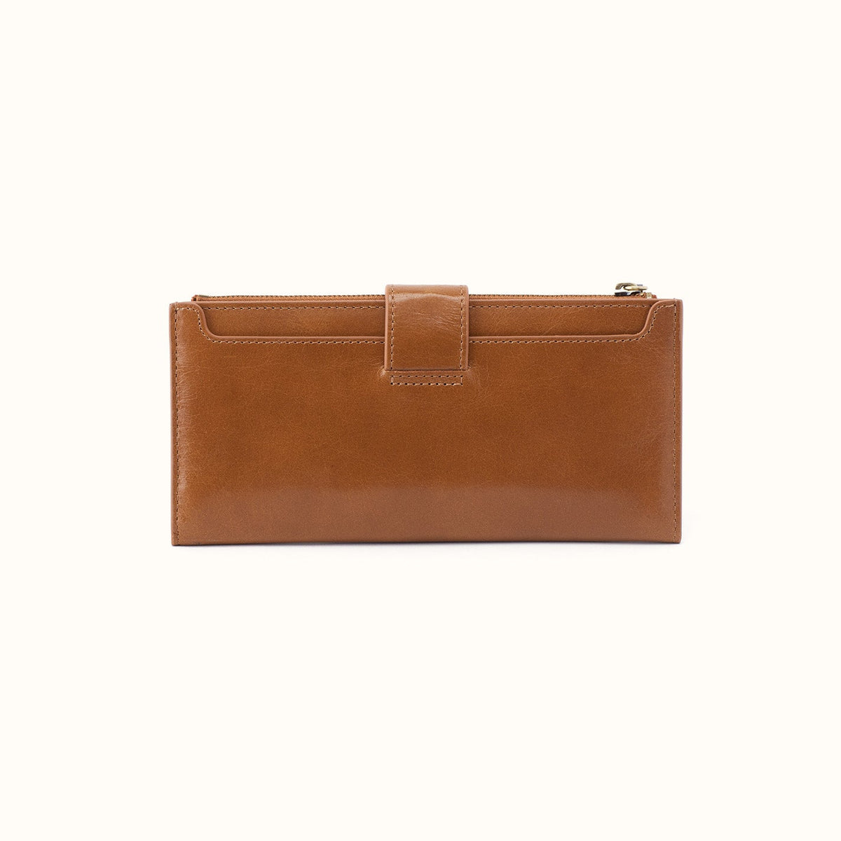 Dunn Continental Wallet In Polished Leather