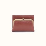 Robin Compact Wallet In Polished Leather