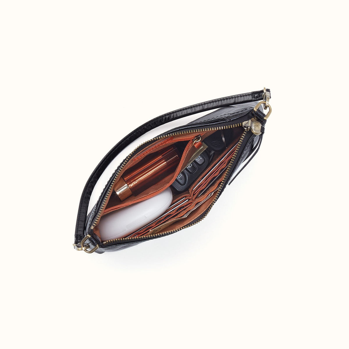 Darcy Crossbody In Polished Leather
