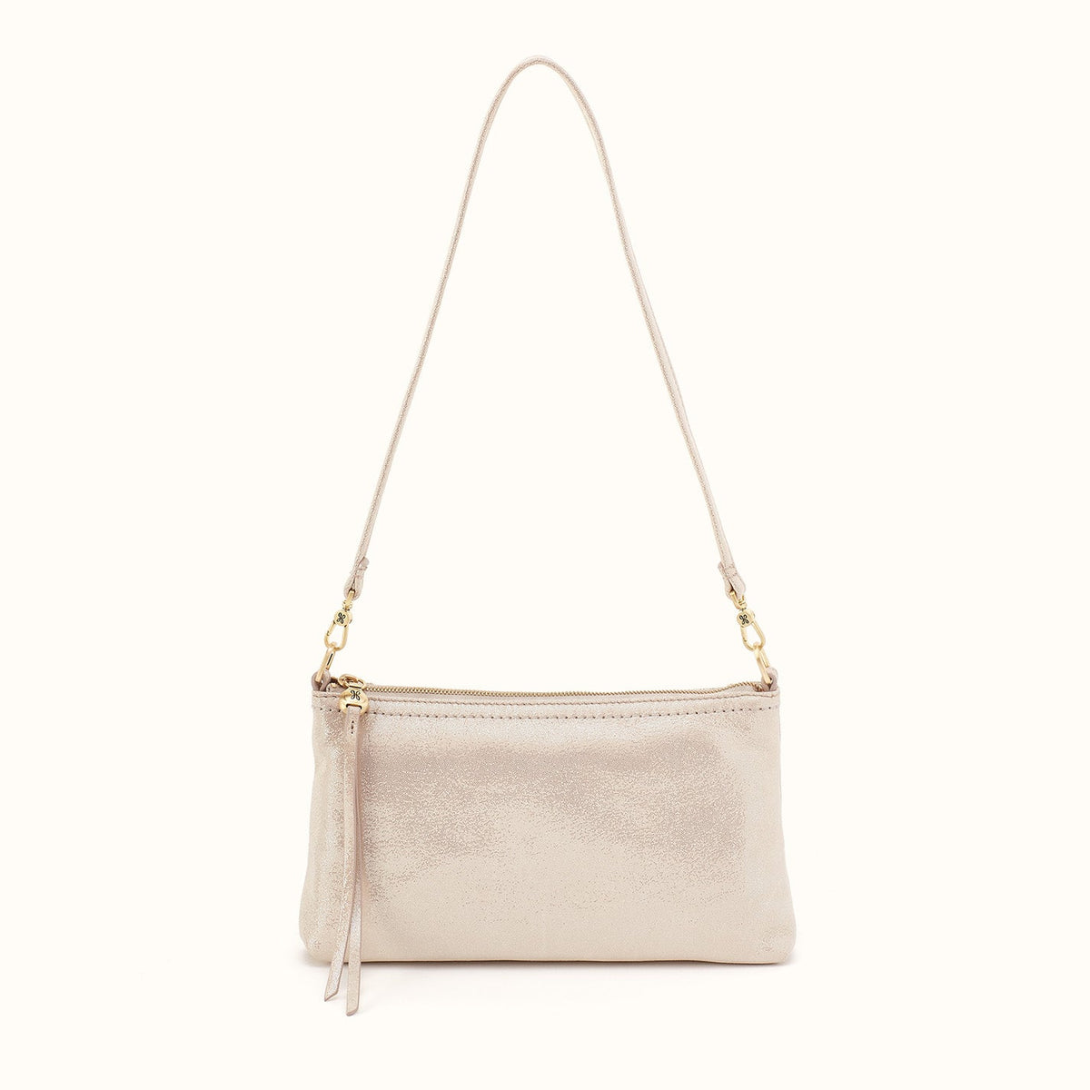 Darcy Crossbody In Metallic Leather