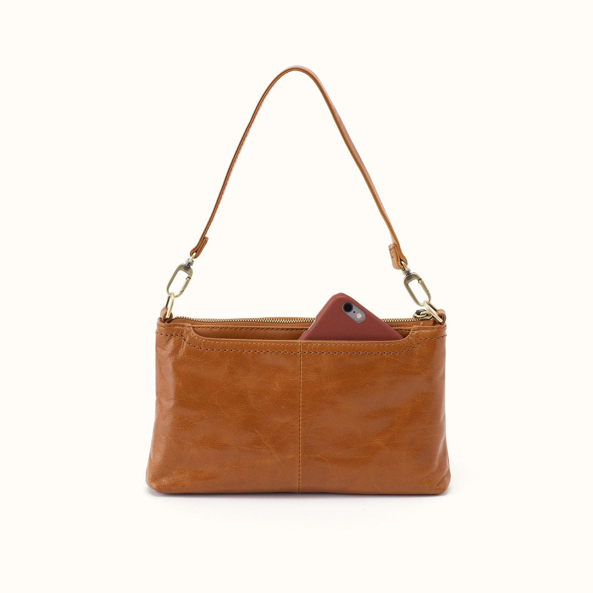 Darcy Crossbody In Polished Leather