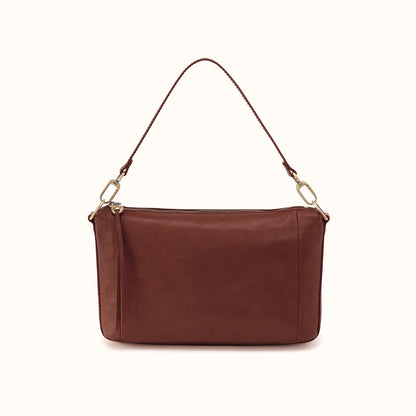 Darcy Carry-All Crossbody In Polished Leather
