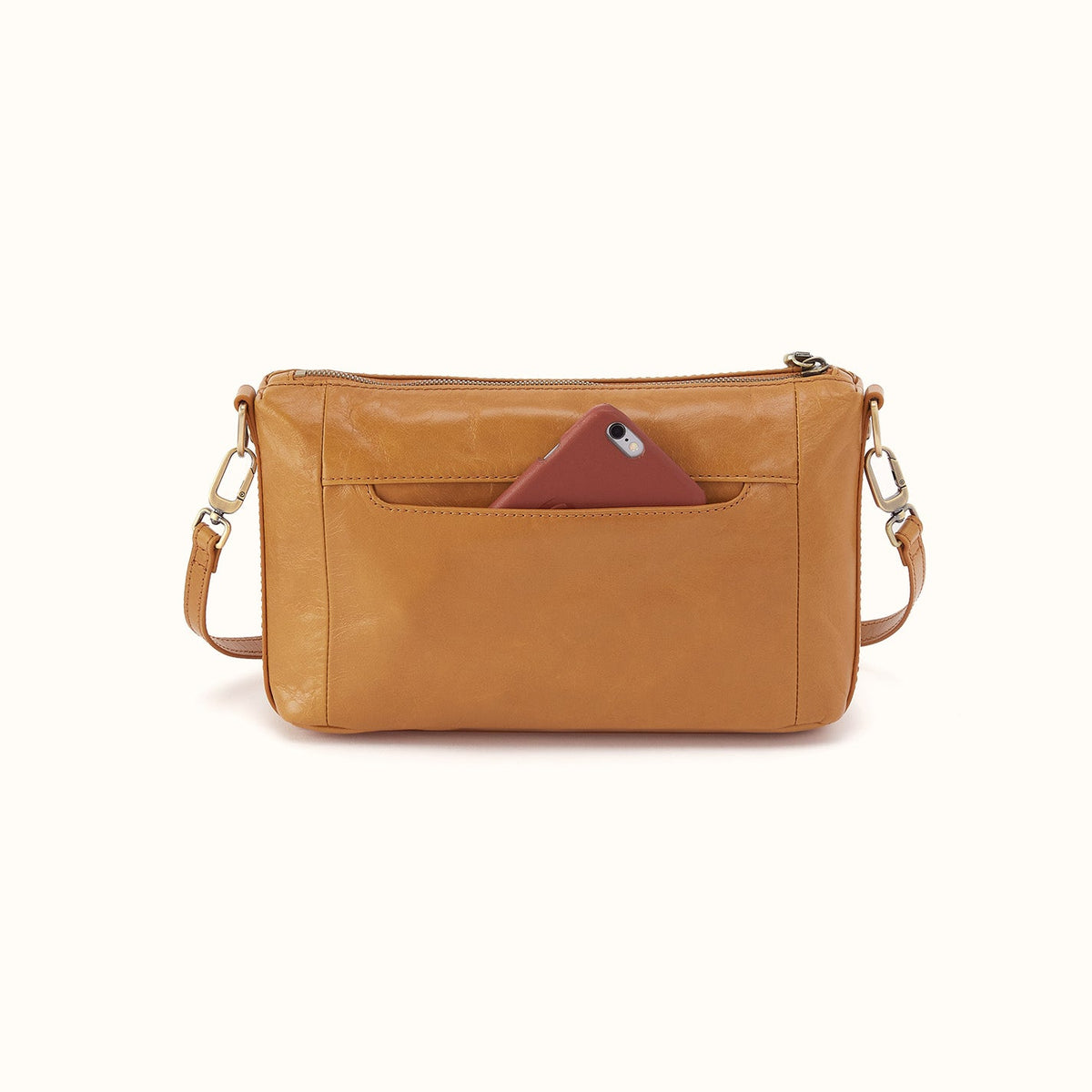 Darcy Carry-All Crossbody In Polished Leather