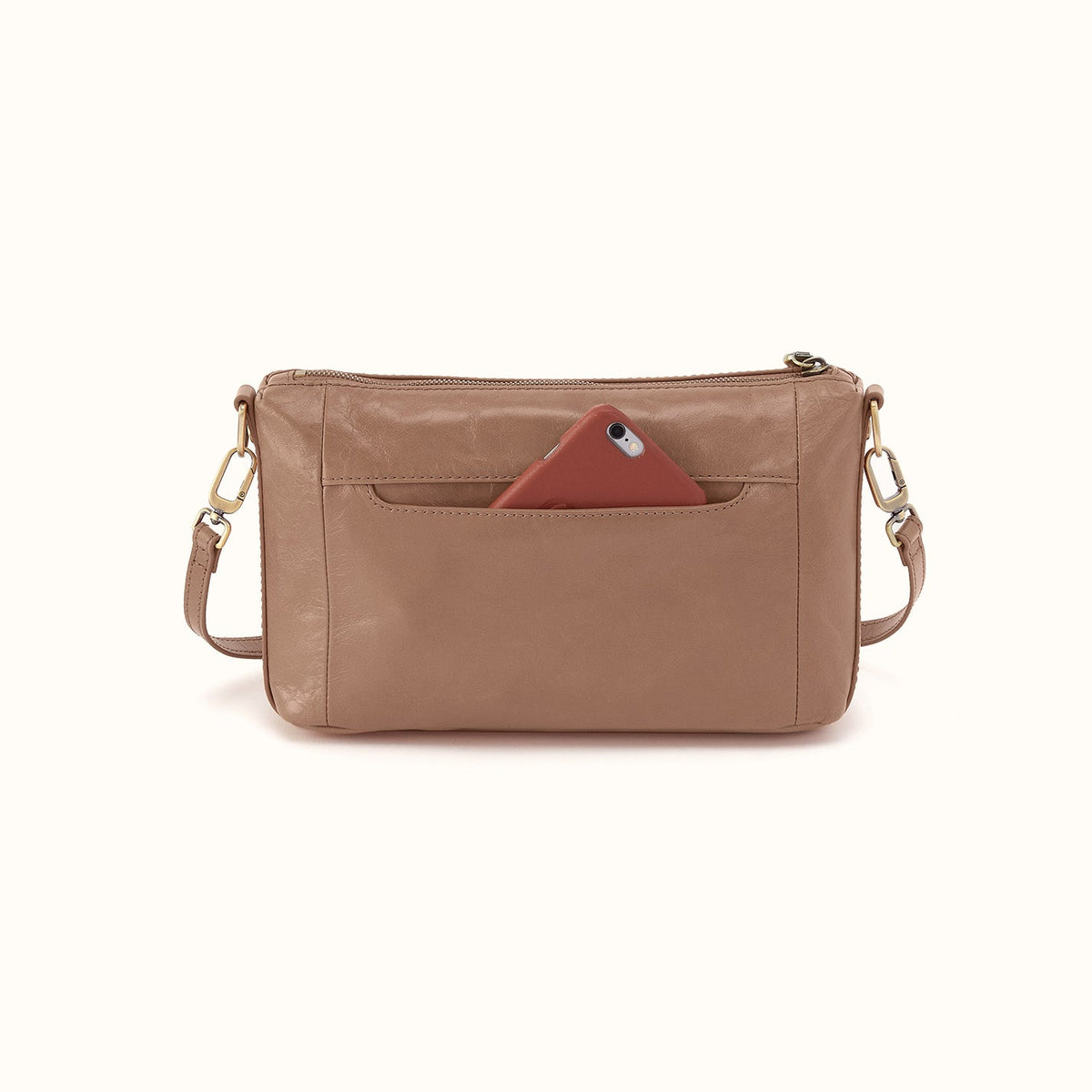 Darcy Carry-All Crossbody In Polished Leather