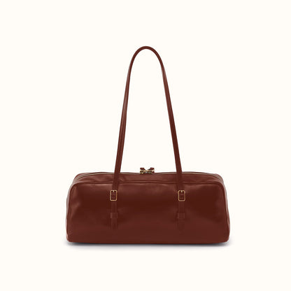 Scottie Satchel In Polished Leather