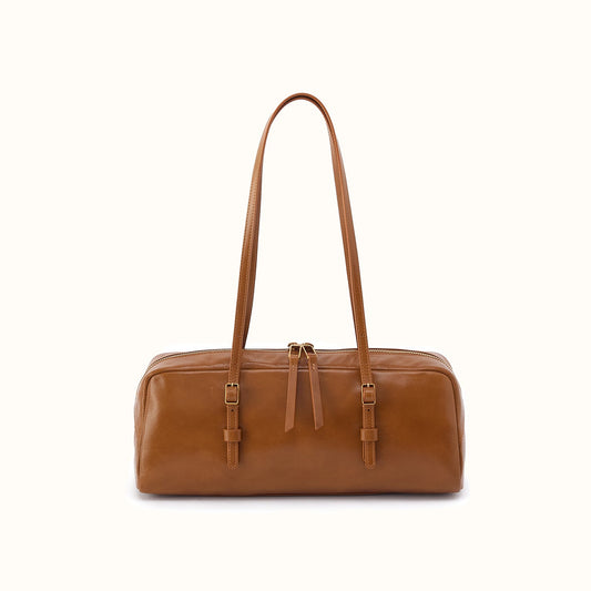 Scottie Satchel In Polished Leather