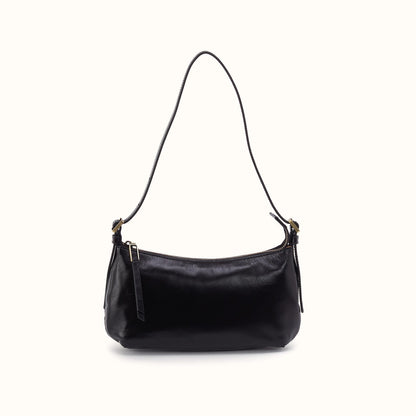 Scottie Slim Shoulder In Polished Leather