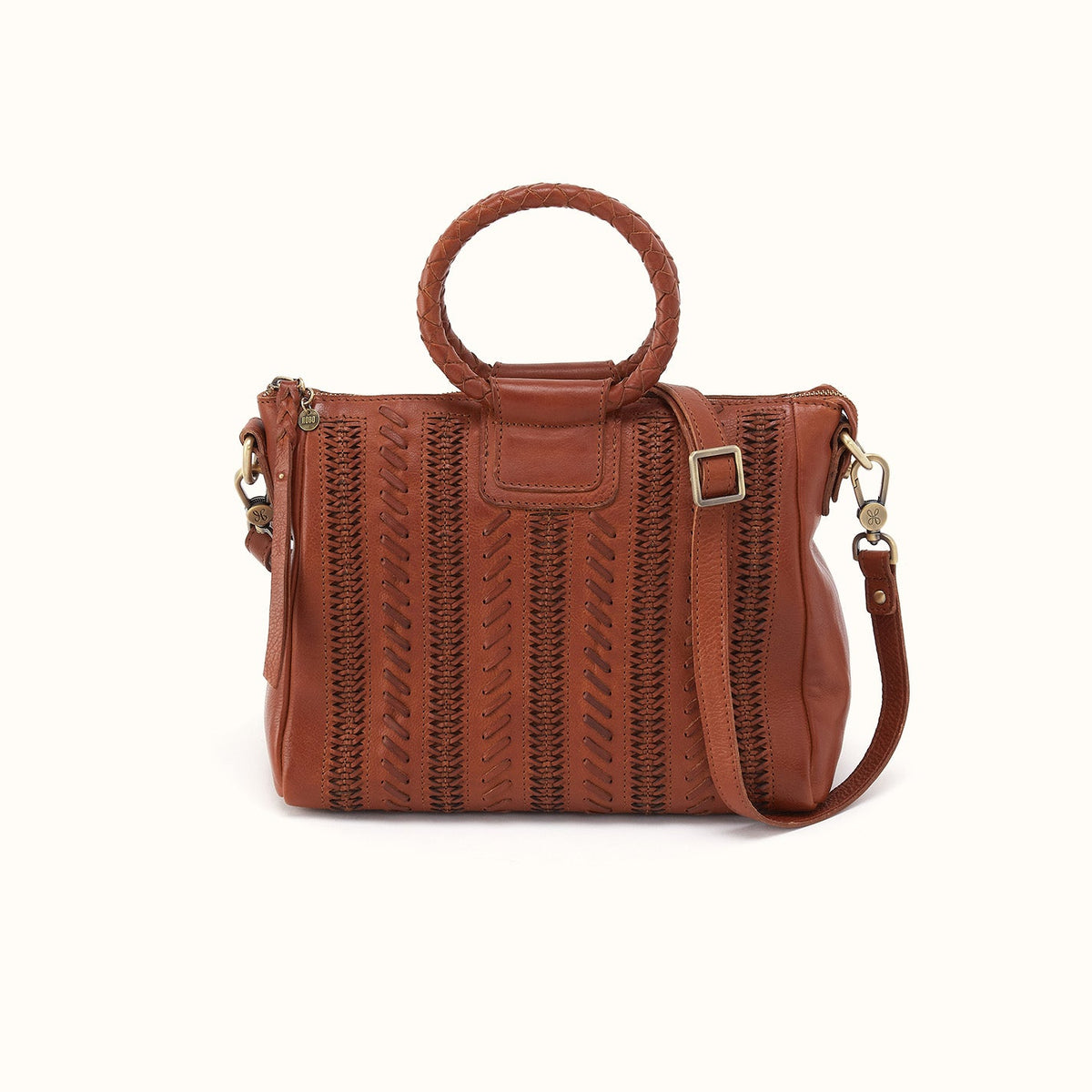 Sheila Medium Satchel In Washed Leather